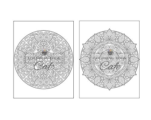 125 Mandalas: An Adult Coloring Book Featuring 125 of the World's Most Beautiful Mandalas for Stress Relief and Relaxation - Image 20