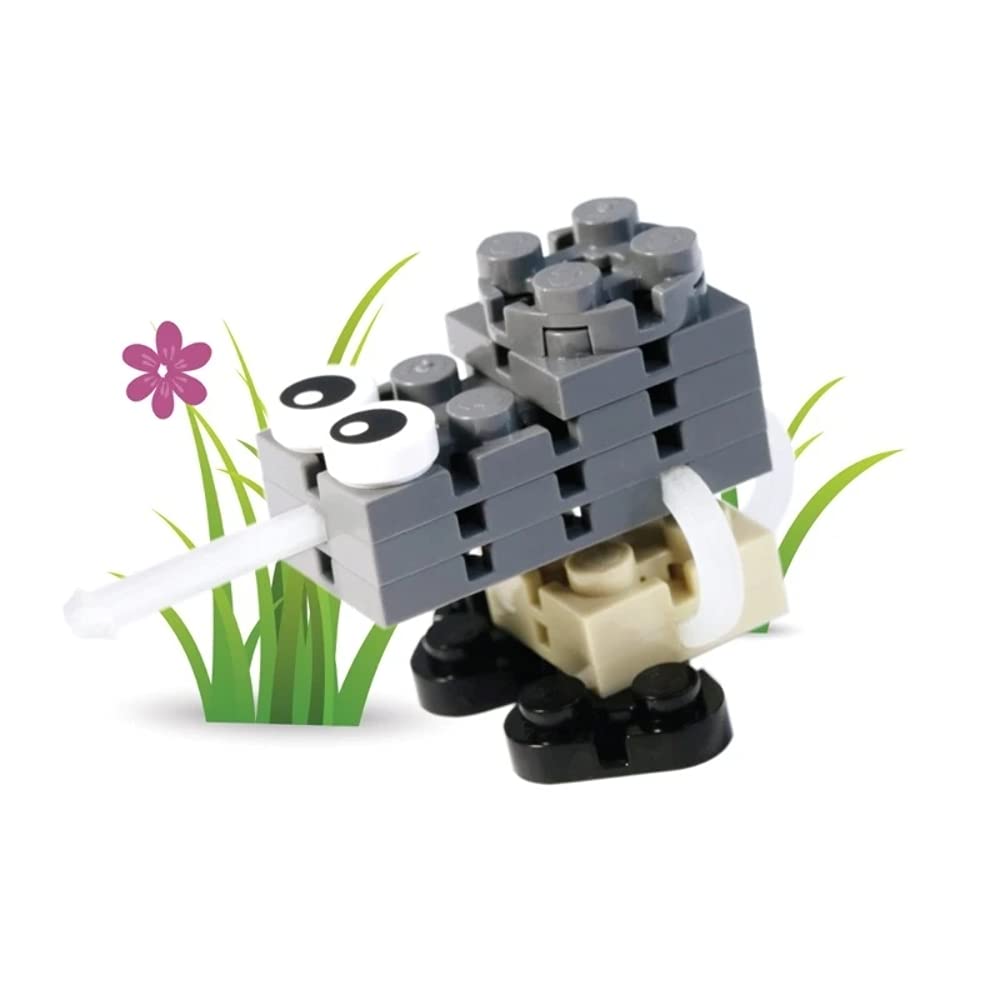 Flexo Toy Building Brick Set With Flexible 3d Blocks Free