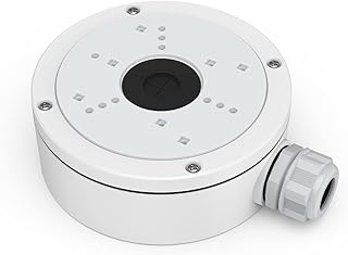 ANNKE Universal Junction Box Mount Bracket for Bullet Dome Turret PTZ Security Cameras Outdoor Waterproof Aluminum Wall Ceiling Mount Hide Cables