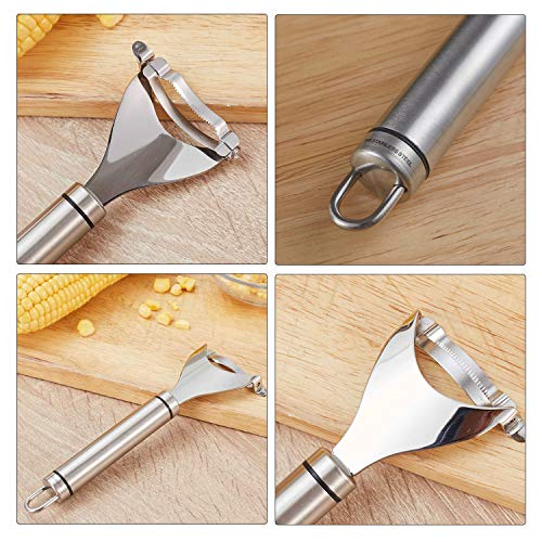 Plaina de Milho Debulhadora de Milho de Aço Inoxidável Ultra Sharp Milho Separador de Cozinha Ferram