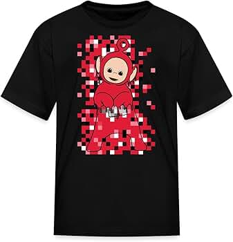 Amazon.com: Spreadshirt Teletubbies Po in a Cool Pixel and