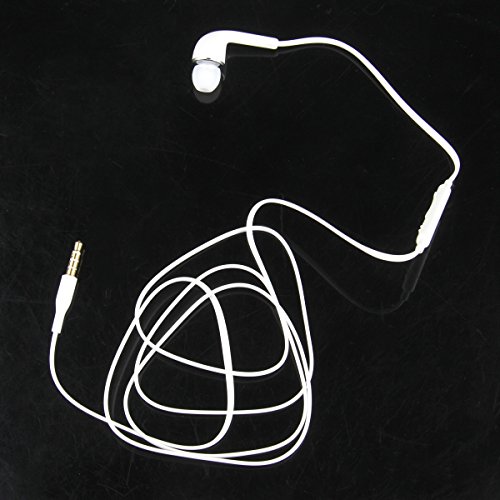 3.5Mm Audio Jack Universal Solid Sound Wired Single Earphone With Volume Control Mic -Great For Drivers #TOP5