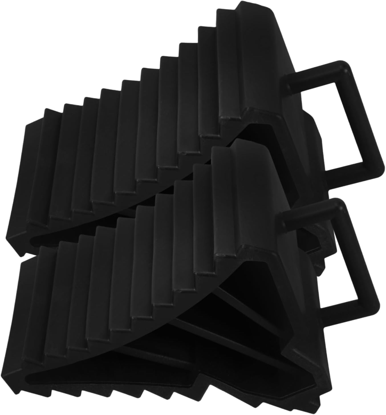 Heavy Duty Wheel Chocks Tire Blocks Skid Stopper for Rvs Trucks Cars and Camping