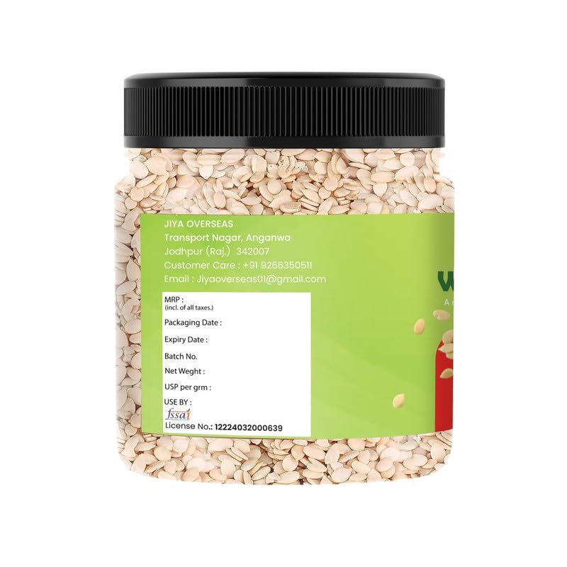 Image of MarwarBites Watermelon Seeds for Eating -500GM | Tarbuj Magaj, Magaz Without Shell |High in Protein | Nutrients Rich | Source of Antioxidants