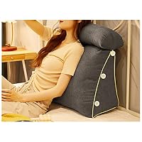 Amazon｜背もたれ クッション サックス ヘッドクッション 椅子 60*22
