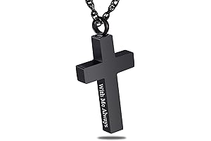 Cremation Cross Necklace: Eternal Remembrance for Loved Ones