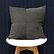 Riva Home Infinity 55X55 Poly CUSH Charcoa, Grau, 55x55cm