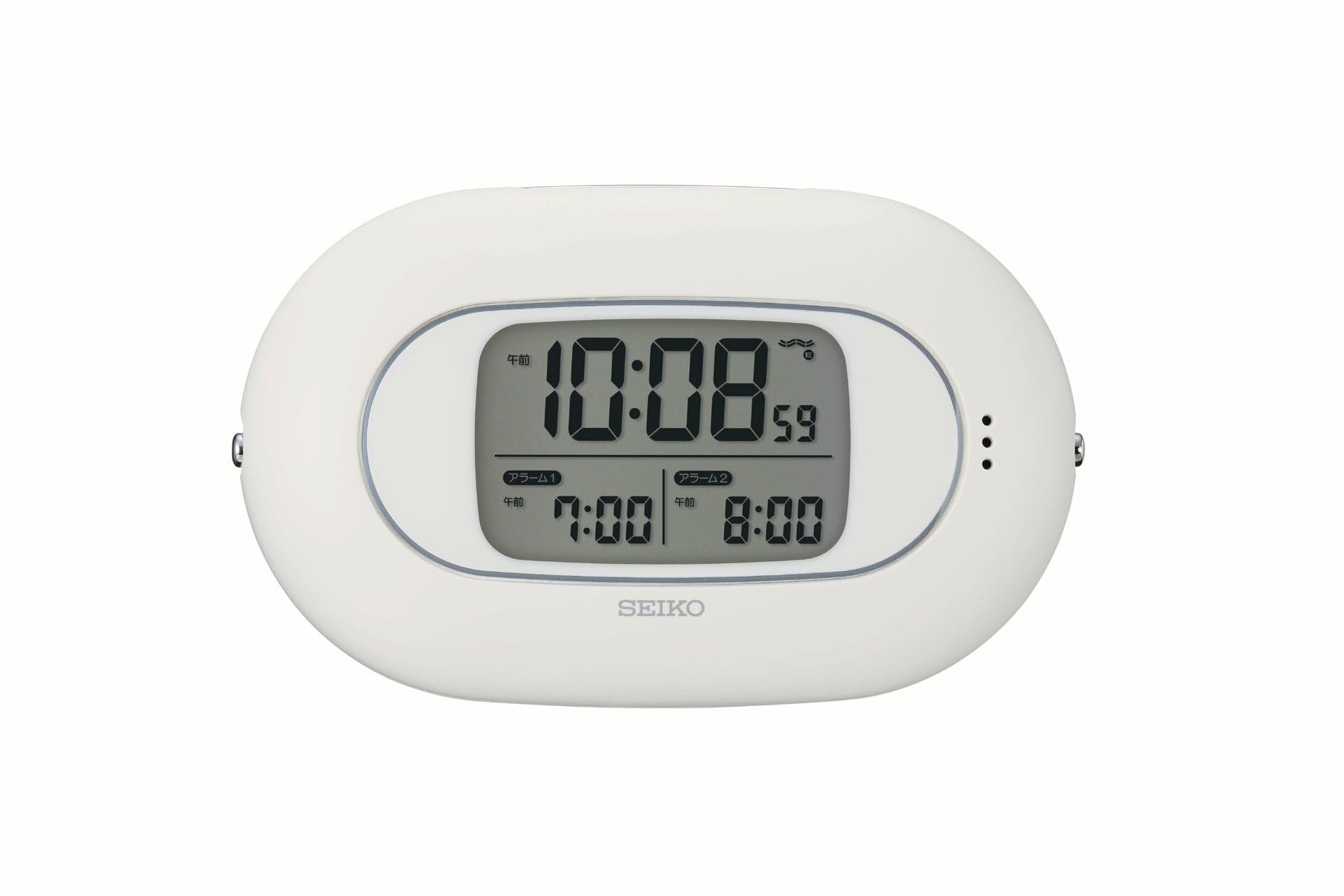 Amazon.co.jp: セイコークロック(Seiko Clock) Vib Egg 電波時計 振動