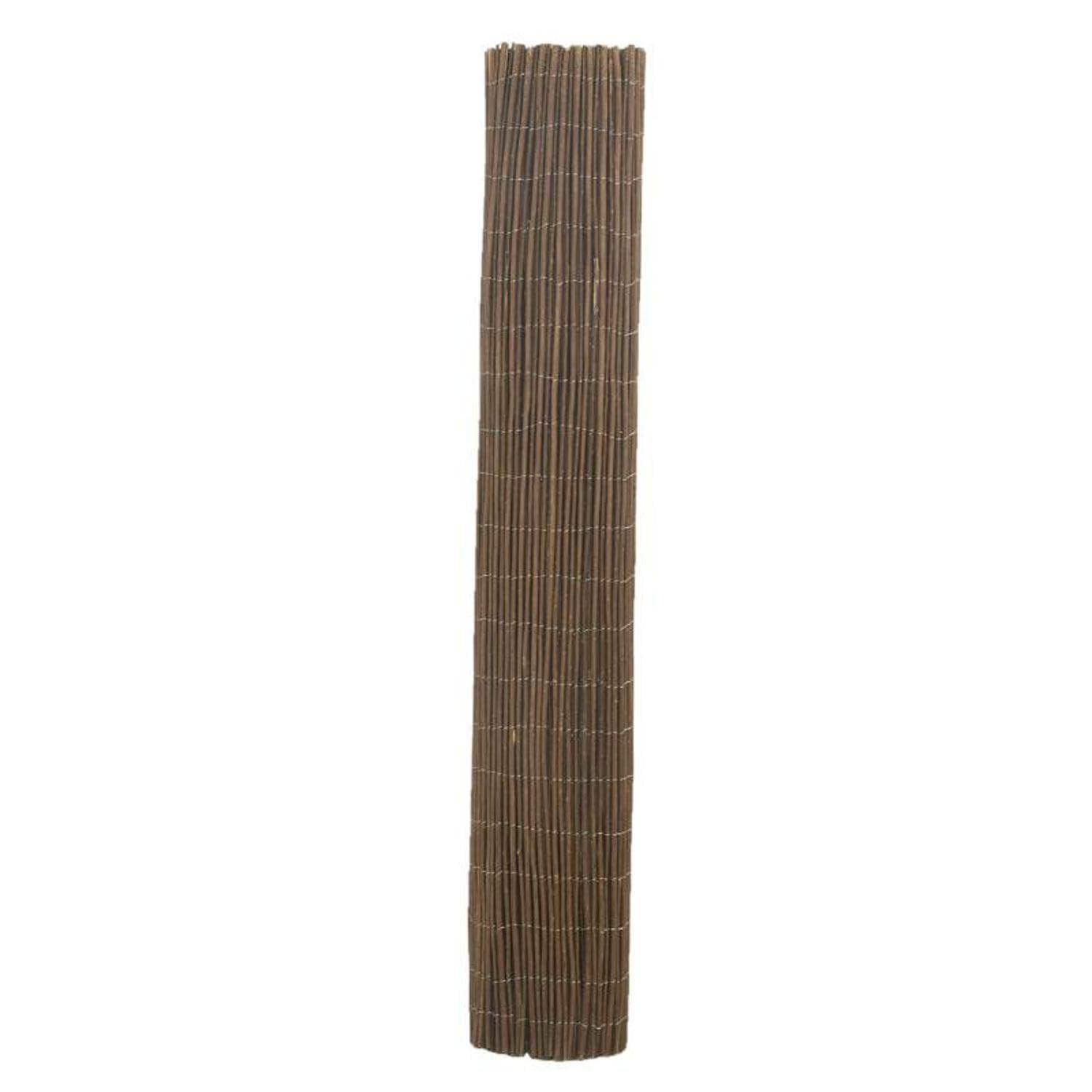AUBRY GASPARD - Canisse en Osier Naturel - Brise Vue jardin occultant - Livré en rouleau avec Sac de Transport - Idéale pour Jardin et Terrasse - Résistant aux intempéries - 200x500 cm