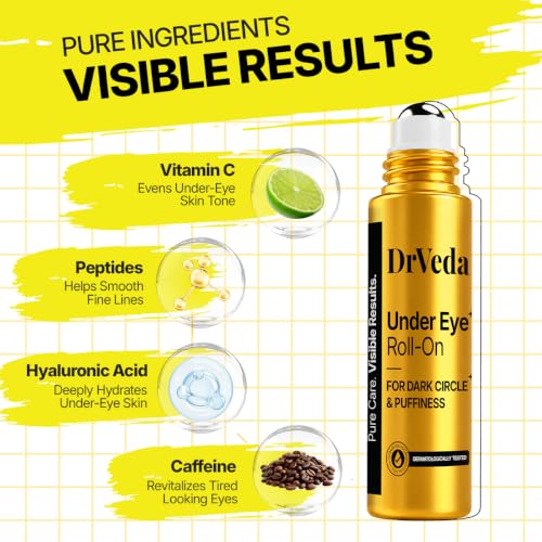 DrVeda Under Eye Roll-On 10 ml - Image 4