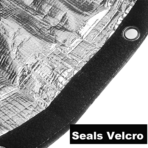 Backflow Preventer Insulation Cover For Winter Freeze Protection, For Outdoor Pipe/ Irrigation Backflow Valve/ Sprinkler Valve- 24''W X 24''H (Black) #TOP5