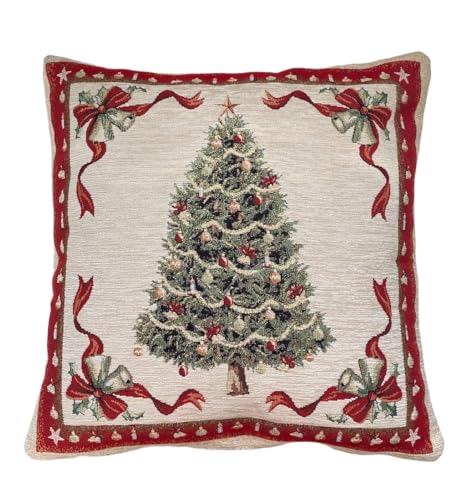 Home of Christmas Kissenhülle Weihnachten 45x45 cm Kissenbezug...