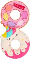 KIT Maquiagem Paleta Sombra Com Batom Donuts Infantil