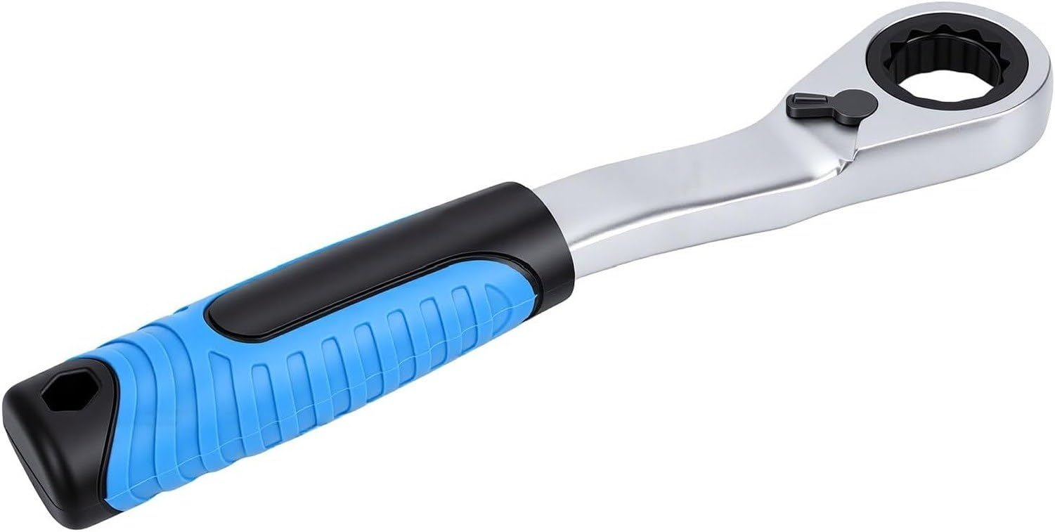 Setchia 17 Pezzi con Presa Passante, Attacco 3/8 e 1/2, 10-24mm per Lavori Auto