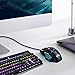 immagine 2iAmotus Mouse da Gioco, Ergonomico Mice da 7200 DPI Regolabile ottico Mouse 7 Pulsanti RGB Gaming Mice Gioco Lavoro Mouse Universale USB per Windows,PC,Computer, Mac OS,Laptop,Notebook(Nero)