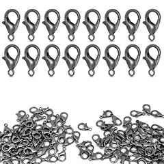 12mm Lobster Clasps Black