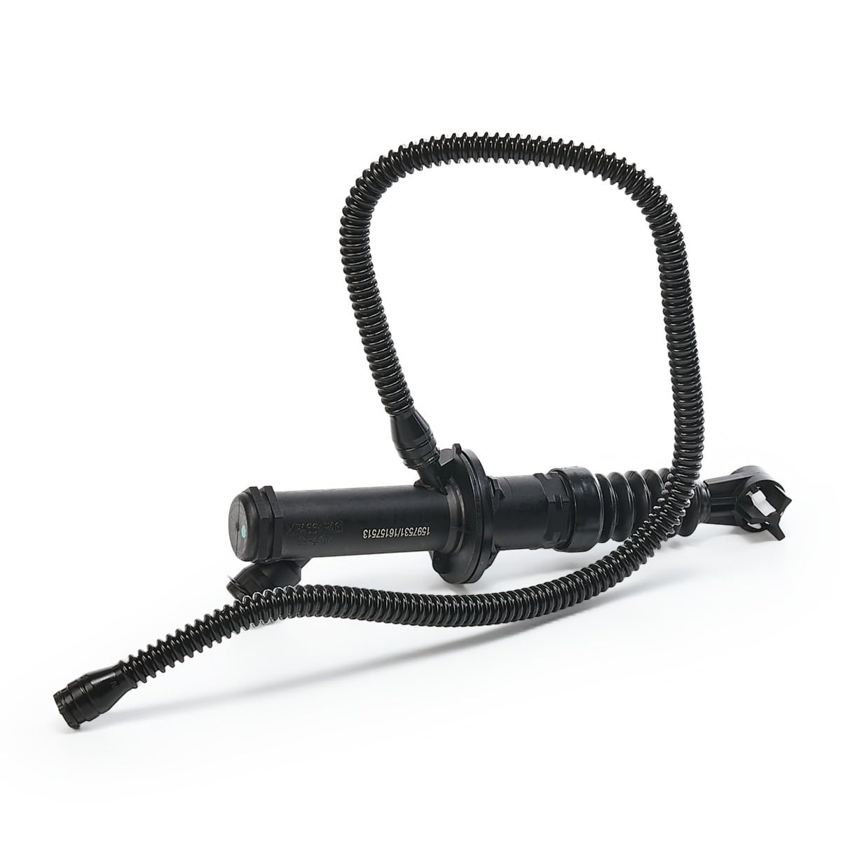 RIDEX 234M0195 Cilindro maestro embrague con cable de conexión Tuberia conexión a presión Compatible con RENAULT Clio 3 Hatchback BR0/1, CR0/1