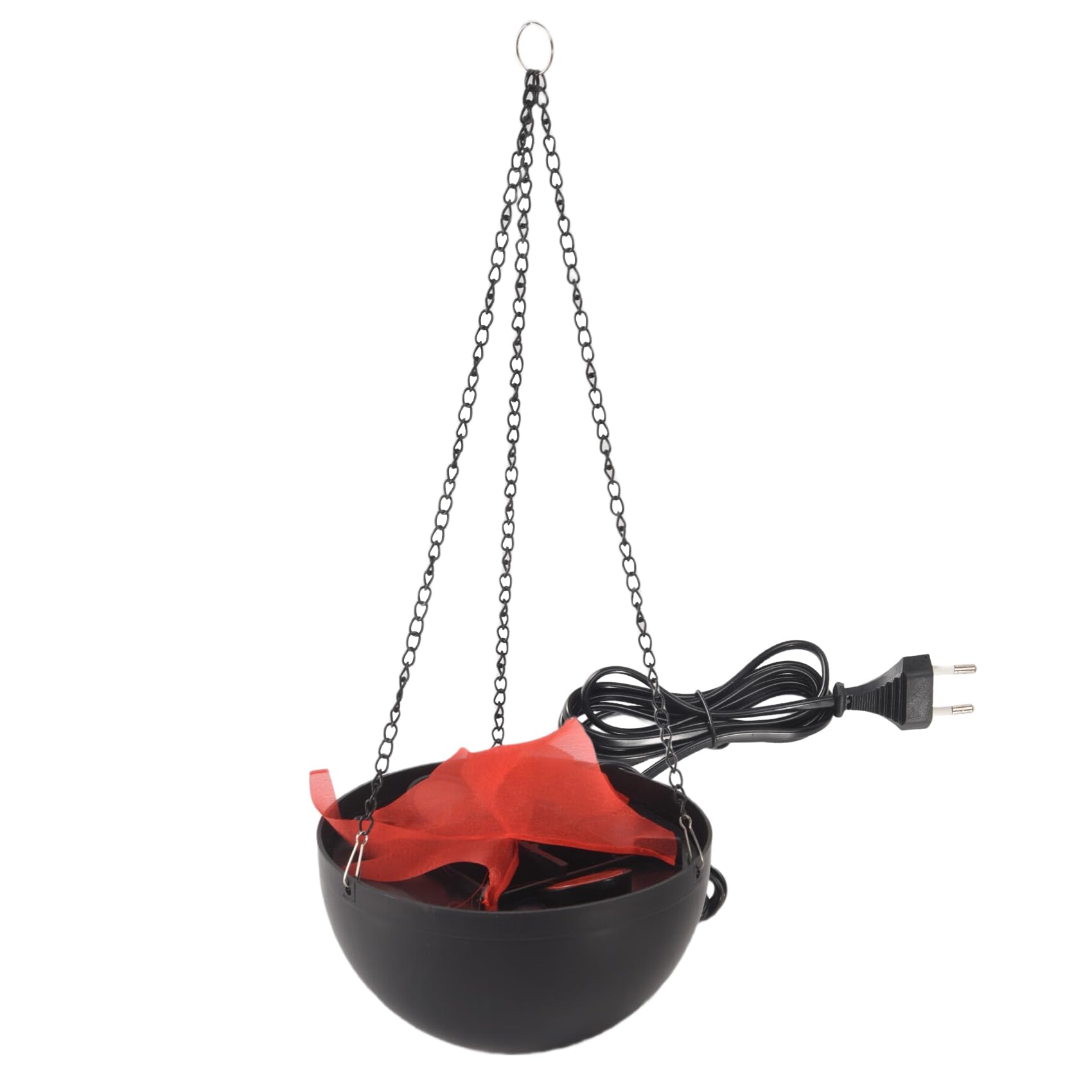 Berjalan Black 3D Fake-Fire Light, Hanging Led Flame Light, Artificial Led Silk Flame Stage Effect Light Realistic Campfire Lamp Prop Easy Install