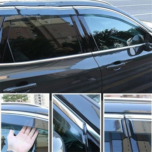 Déflecteur de vent pour cabine Volvo S90 protection pluie fenêtre
