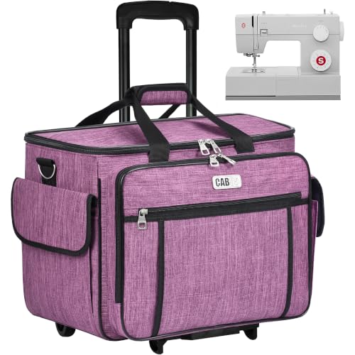 CAB55 Rolling Sewing Machine Case, Detachable...