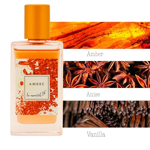 Ambre - Perfume for Women and Cologne for Men - Long-Lasting Amber Woody Fragrance - Anise, Cedar, Vanilla, Vetiver Notes - 2.7 oz - Image 3