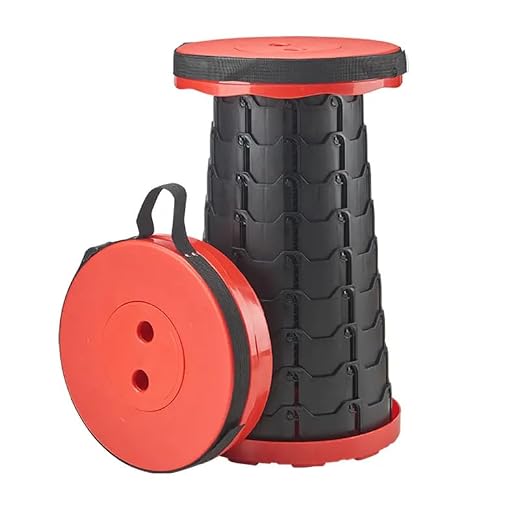 Frilla Sgabello Pieghevole Portatile con Capacità di Carico Massima di 180 kg | FOLDYSEAT