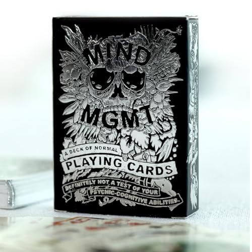 Baraja de naipes Mind MGMT con 52 cartas y habilidades únicas miniatura 5