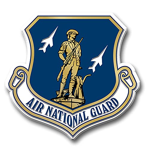 Air National Guard Seal Magnet by Classic Magnets, Collectible Souvenirs Made in The USA
