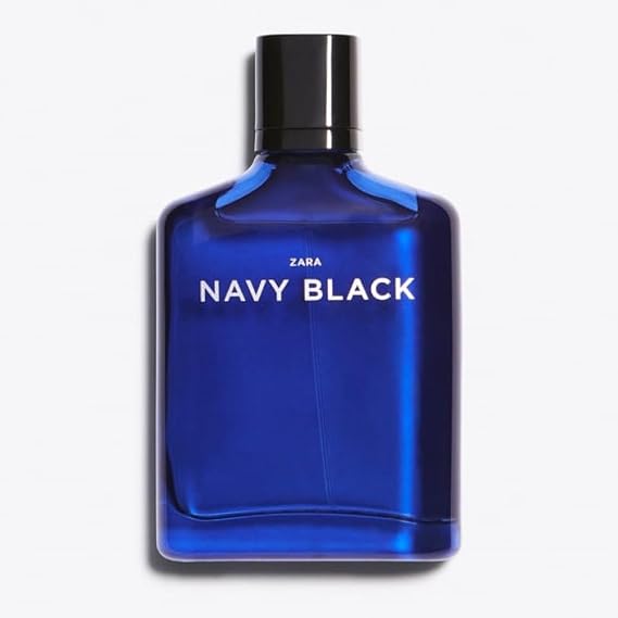Zara Man Navy Black Cologne for Men EDT Eau De Toilette 100 ML (3.4 FL OZ)