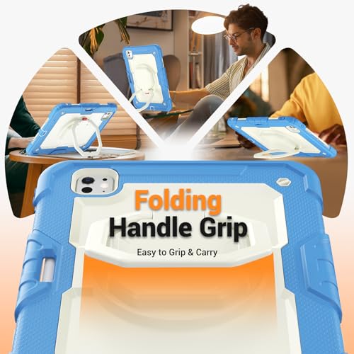 Coque iPad Pro 11 protégeant des chutes avec poignée rotative 360
