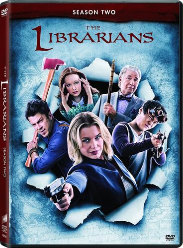Les bibliothécaires Saison Deux DVD Rebecca Romijn pour vos soirées binge watching en famille