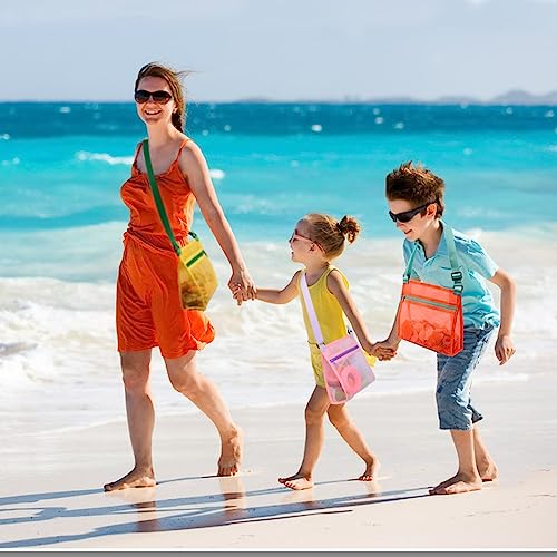 MUYIZI 4-Pack Shell Collecting Bags
