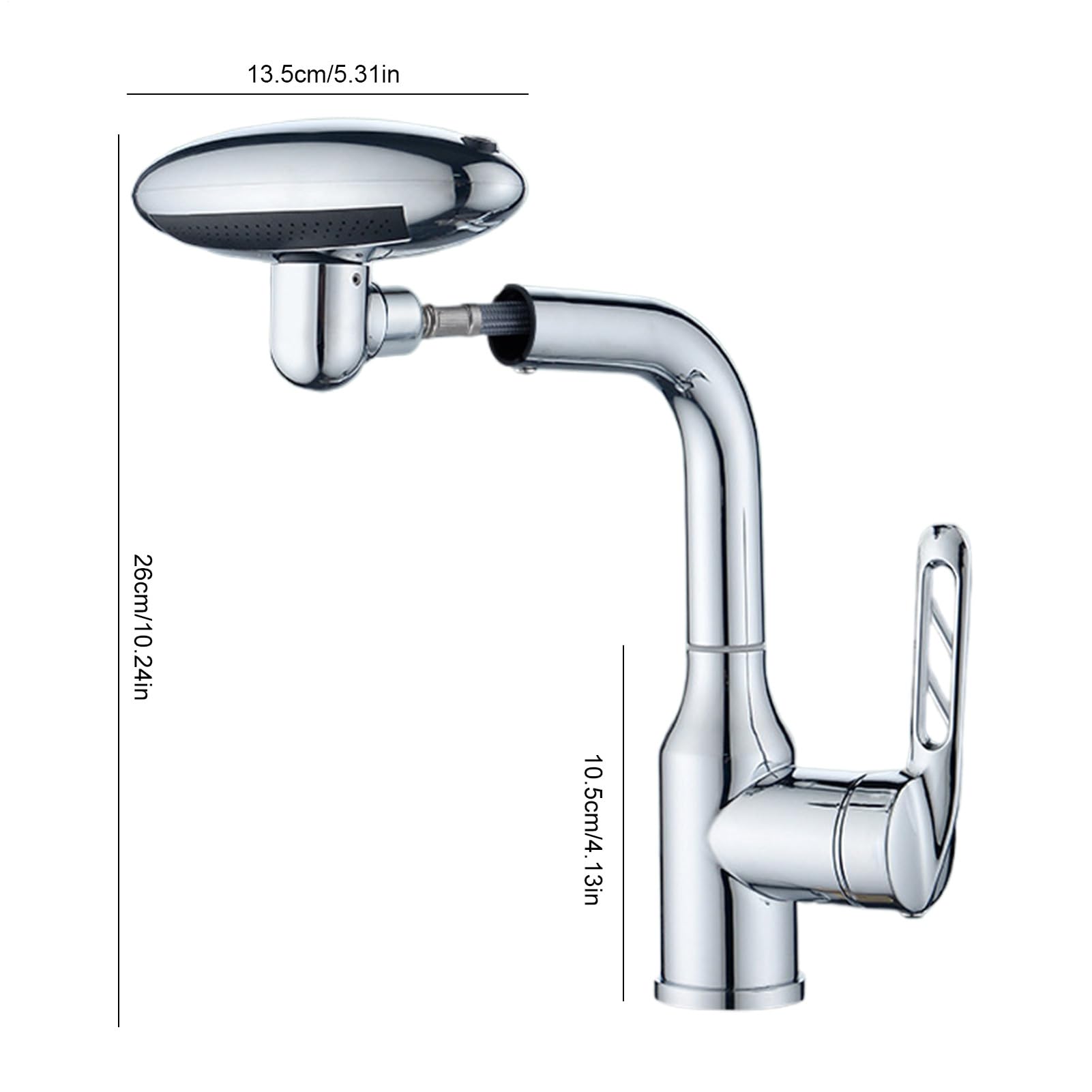 Rubinetto Lavabo Di Scarico A Cascata A Scomparsa Antigoccia