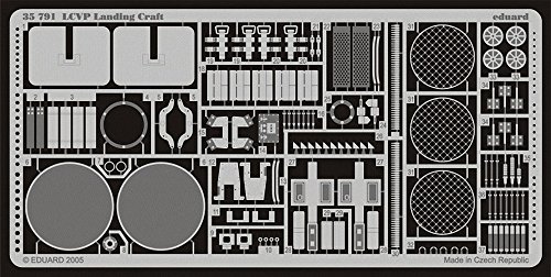 Eduard Accessories 35791 Model Building Accessories LCVP Landing Craft for Italeri kit