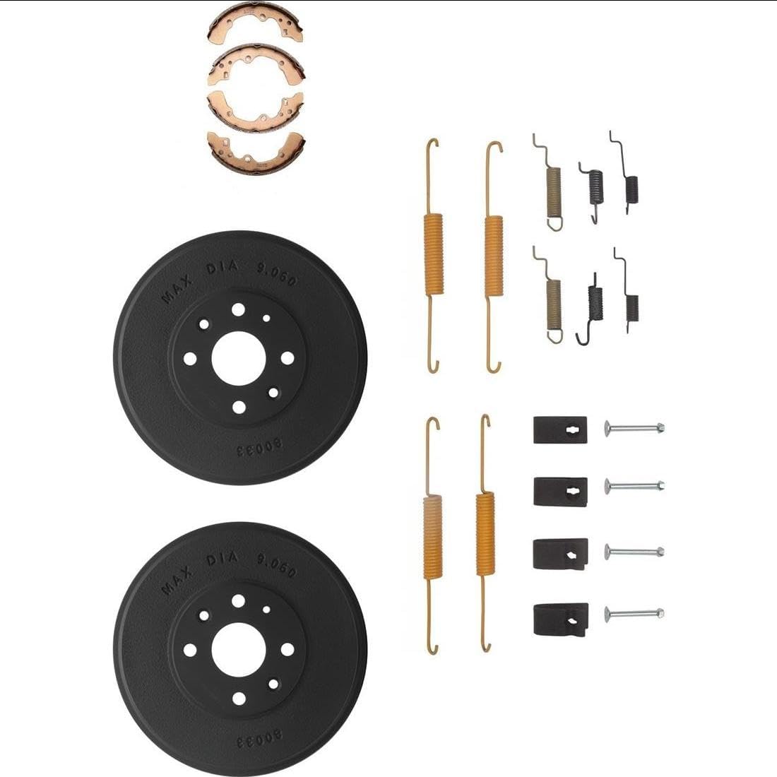 Drum Brake Hardware Kit Drum Brake Shoe for Mercury Tracer 1999 2.0L L4 Sedan;Rear