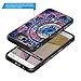 J5 Prime Case, Hasting [Drop Protection] Dual Layer Shockproof Hard Hybird Slim Defender Armor Protector Cover for Samsung Galaxy J5 Prime/SM-G570 (Mandala)