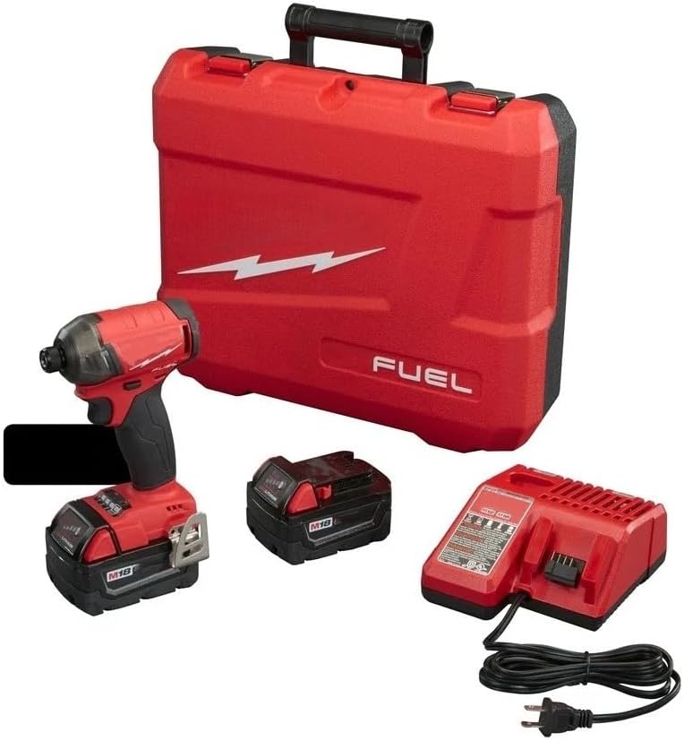 Power Impact Drivers 2760-22 fits Milwaukee M18 FUEL 1/4" Hex Hydraulic Driver Kit Length 5 in Width 2.38 in Height 7.67 in