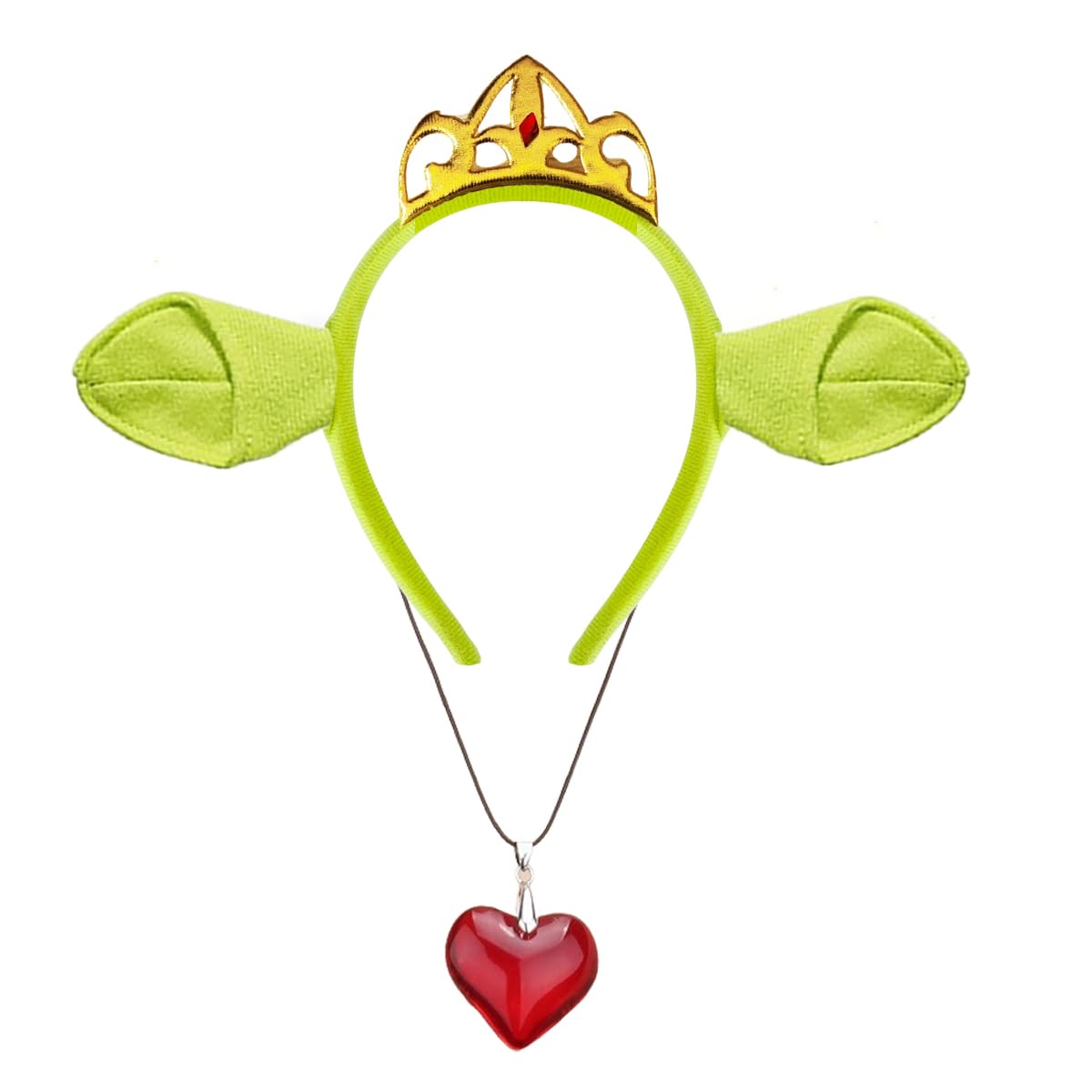 Dinghaole Bandeau Oreilles D'Ogre Vert, Dessin Animé Oreilles, Halloween Bandeau, Oreilles De Monstre Cerceau À Petites Oreilles Pour Halloween Fêtes Costumes Décoration Cosplay