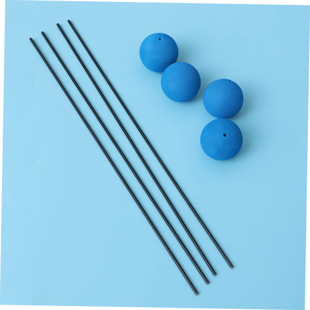 Veemoon Kit D'entraînement Pour Hélico RC – Tiges Carbone Et Boules Mousse – Atterrissage Anti-crash Débutant