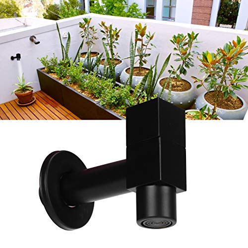 Torneira de água para pia, torneira de varanda de artesanato requintado, torneira única fria anti-co