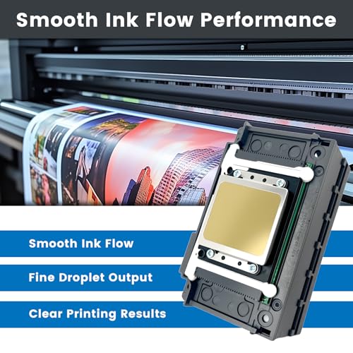 Ritzephyria XP600 Printhead Replacement – 6 Color Printer Print Head for UV & DTF Printing, High Precision XP600 Print Head Replacement for Digital Printers - Thumbnail 2