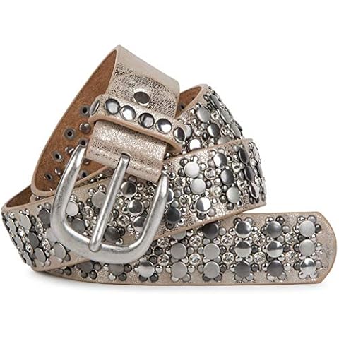 styleBREAKER Ceinture vintage beige 85cm Cover