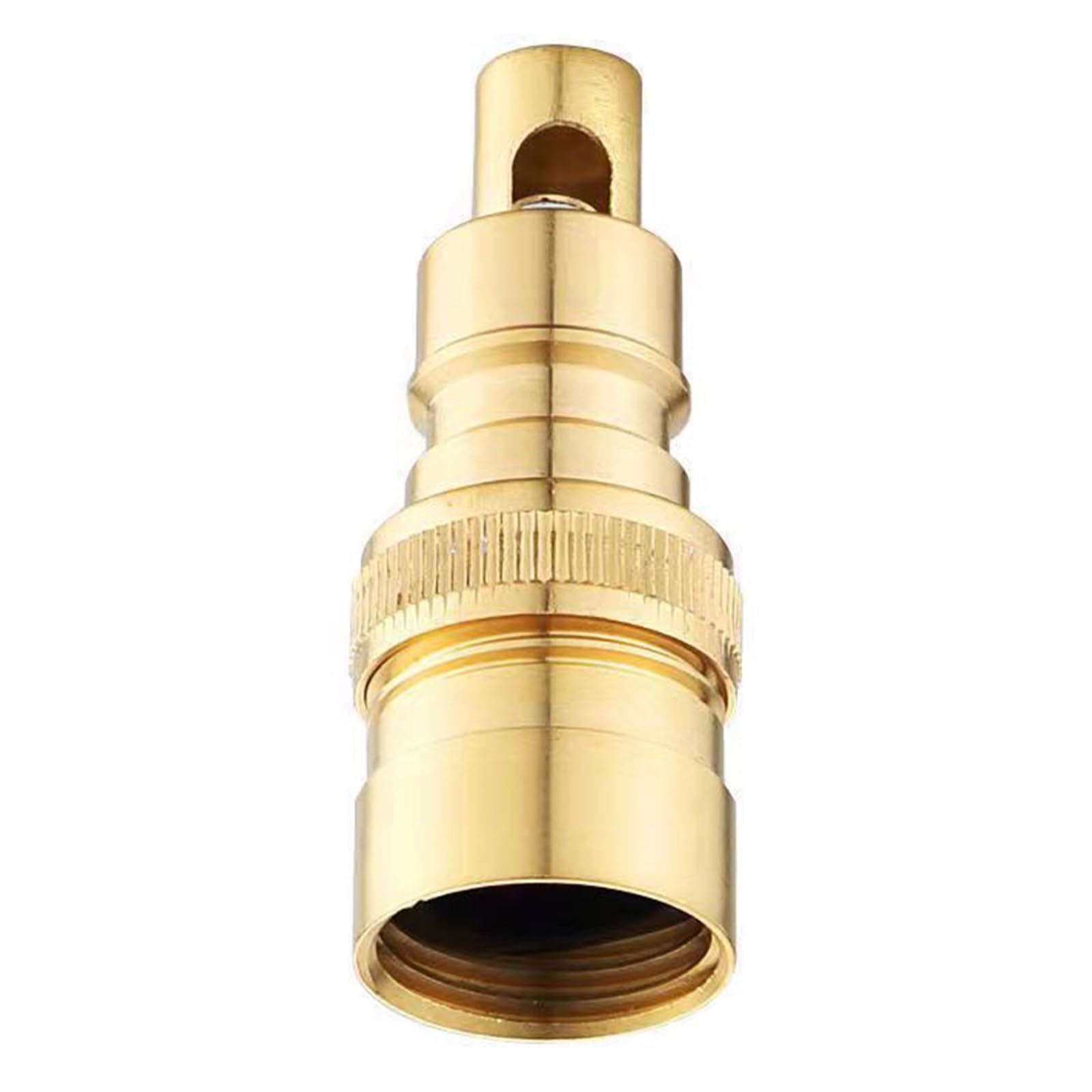 Yrohgkpn Bronze Duty Brass Water Connector Auto Shut-Off Leak Adapter For Faucet & Washing Machine Erosion Resistant Faucet Adapters