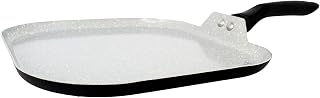 IMUSA 10.5" Premier Ceramic Nonstick Griddle with Cool Touch Handle, Matte Black