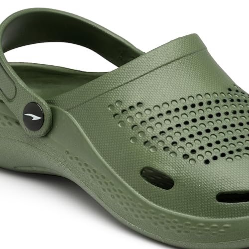 Image of ASIAN Men's AGC-11 Trendy Stylish Fashionable Clogs | Sandals with Lightweight Regular wear Casual Clogs with Ultra Soft & Flexibility Technology Clogs for Men's & Boy's