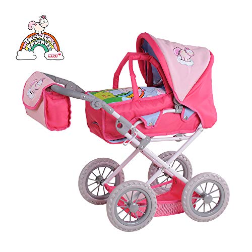 Knorrtoys 80201 Licorne NICI Théodore et Friends  Landau pour poupée Ruby