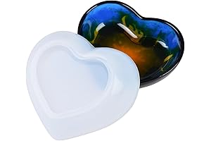 Heart Dish Resin Mold - Embark on a Creative Journey of Resin Art
