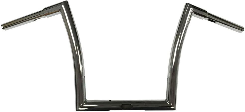 JMC Cycle - 10" Chrome Jmc Cycles 1.25" 4-Corners Mitered Ape Hangers For 2015 - 2018 Roadglide - 43021