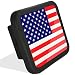 USA US American Flag Trailer Hitch Cover tube Plug Insert (Fits 2" Receivers)