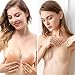 ZWOOS Sujetador Invisible Adhesivo Push Up Silicona, 2 Pares Bra Sujetador Tape...